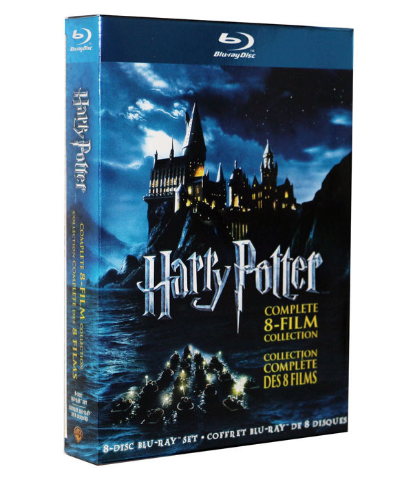 Blu-Ray Harry Potter: Complete 8-Film Collection Set (Blu-Ray, 2011, 8-Discs)