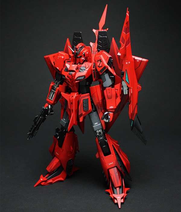 P.Bandai MG 1/100 MSZ-006P2/3C Zeta Gundam III P2 Type Red