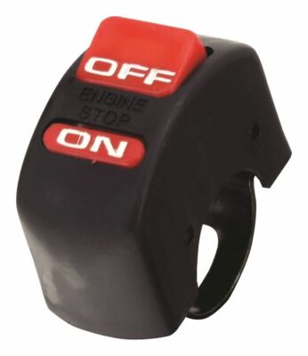 Bikeit Universal Motorcycle On/Off Stop Kill Switch For All Purpose Use