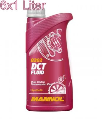 6 Liter MANNOL Getriebeöl 8202 Doppelkupplungsgetriebe DCT Fluid VW Audi DSG DKG