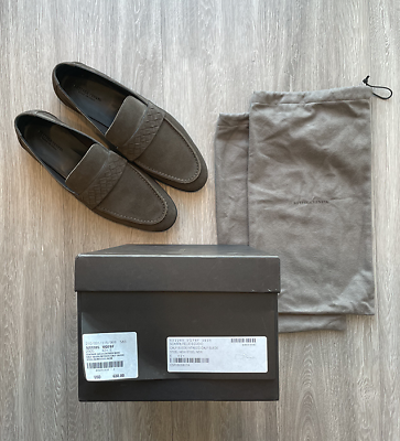 Bottega veneta suede best sale loafers