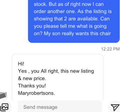 Item photo(s) from verified buyer