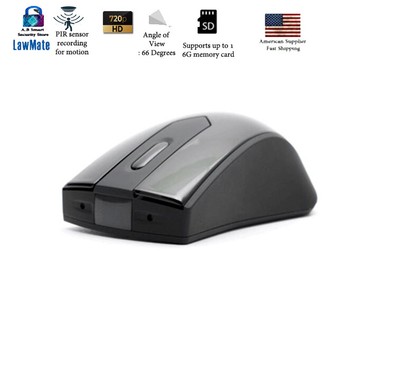 Spy Hidden Nanny Dvr Video Recorder Camera 720p Hd Pir Sensor
