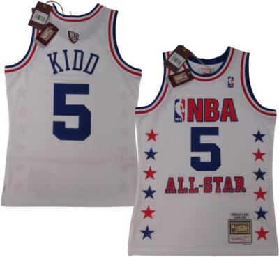 2003 All Star Game #5 Jason Kidd Nets Mens Mitchell & Ness Swingman Jersey $135