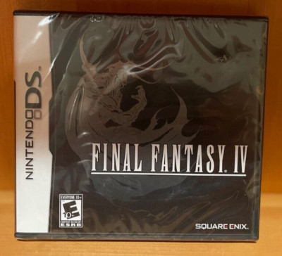 Final Fantasy IV (Nintendo DS) Lite DSi XL 3DS 2DS NEW - Factory Sealed