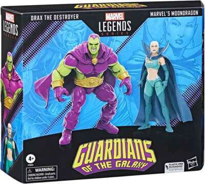 Marvel Legends Guardians Of The Galaxy 6 Inch Figure 2-Pack - Drax & Moondragon