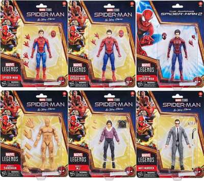 Spider-man Wave 1 - Set Of 6 In Stock