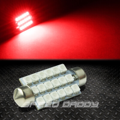 18 SMD 18SMD 39 ММ КРАСНЫЙ 3528 5050 СВЕТОДИОДНЫЙ ВНУТРЕННИЙ КУПОЛ/КАРТОГРАФИЧЕСКАЯ ПАНЕЛЬ 12 В ЛАМПОЧКА НАКАЛИВАНИЯ