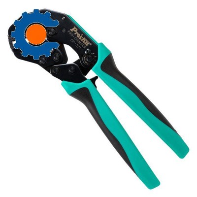 Eclipse Tools Pro'sKit CrimPro Crimper for Wire Ferrules 6-2 AWG