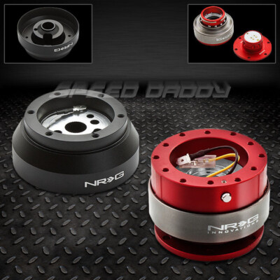 АДАПТЕР ДЛЯ КОРОТКОЙ СТУПИЦЫ РУЛЕВОГО КОЛЕСА NRG + GEN 2.0 RED QUICK RELEASE ДЛЯ CAMARO 69-02