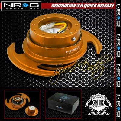ГОНОЧНОЕ РУЛЕВОЕ КОЛЕСО NRG GEN 3.0 С КОРОТКИМ БЫСТРОРАЗЪЕМНЫМ АДАПТЕРОМ НА 6 ОТВЕРСТИЙ ИЗ РОЗОВОГО ЗОЛОТА