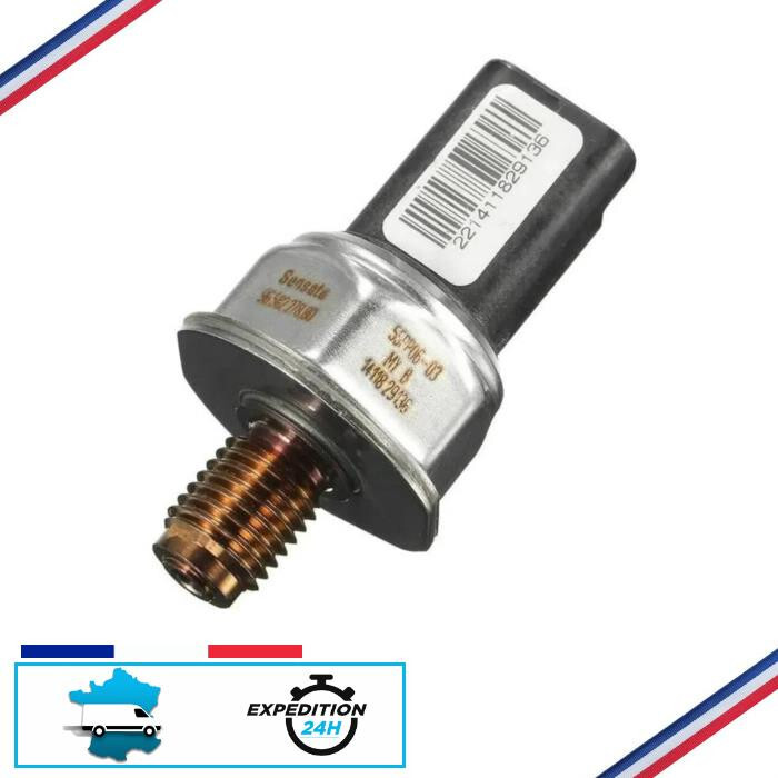 Capteur De Pression Carburant Rampe Pour Peugeot Citroen 1.4 / 1.6 Hdi Sensata