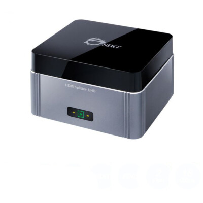 SIIG SIIG Premium 4K 60HZ HDR 1x2 HDMI Splitter with EDID - 18Gbps - HDMI 2.0 -