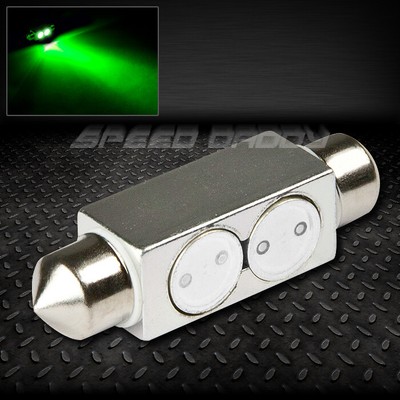 2 SMD 2SMD 11X39 ММ ЗЕЛЕНЫЙ СВЕТОДИОД ВЫСОКОЙ МОЩНОСТИ ДЛЯ САЛОНА АВТОМОБИЛЯ С КУПОЛОМ 12 В ЛАМПА НАКАЛИВАНИЯ