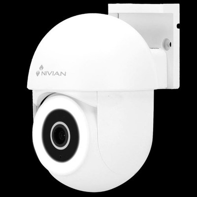 TELECAMERA SMART NIVIAN NVS-IPC-0S4-L-MINI  3MP, WIFI 2.4 GHZ, DA ESTERNO IP65, 