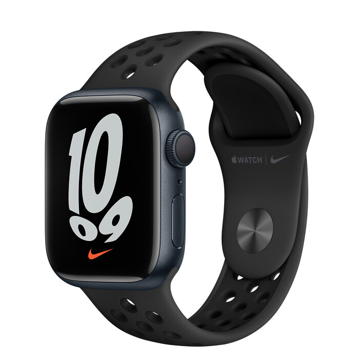 Apple Watch‎ series7 GPS 41mm ブラック Apple Watch Series 7 GPS, 41mm Midnight Aluminum Case with