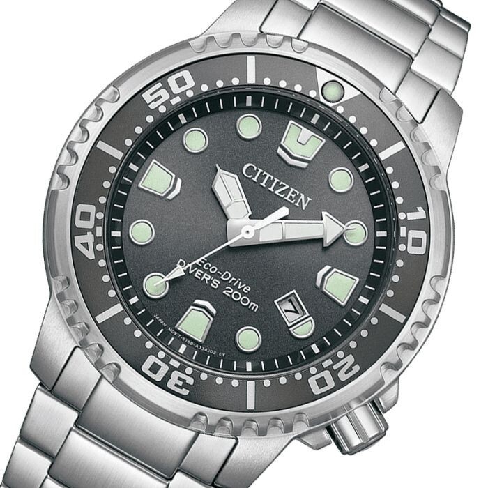 Pre-owned Citizen Promaster Diver Men's Eco Drive Watch - Bn0167-50h