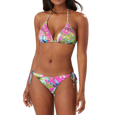 

Двусторонний топ с треугольными чашками Tommy Bahama Sun Kissed Tropics, синий M, Swimming pool blue