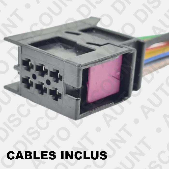 Feu arrière connecteur pour Audi A1 Q3 VW Fox Polo Skoda Seat Ibiza 6Q0937702