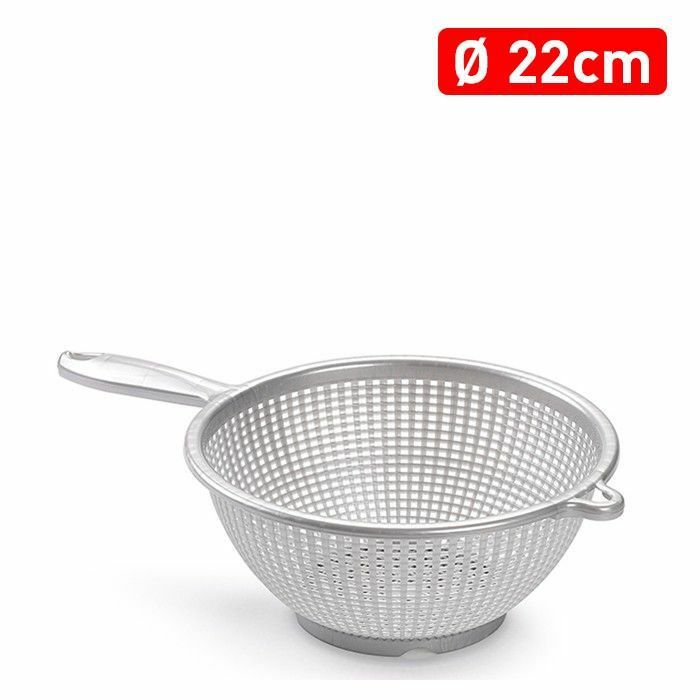 Scolapasta Colino Setaccio Rotondo In Plastica Diametro 22cm Con Manico hmj