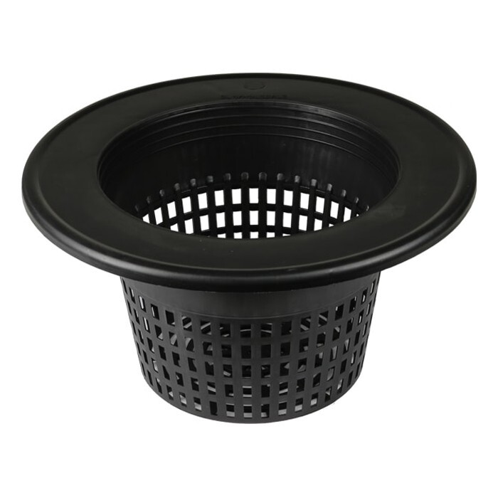 6" Inch Mesh Basket Bucket Lid Net Pot for DWC Hydroponics - 1, 2, 6, 12 or 25
