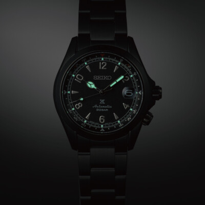 Pre-owned Seiko Prospex Sbdc185 Black Alpinist The Black Series Men's Watch In Box