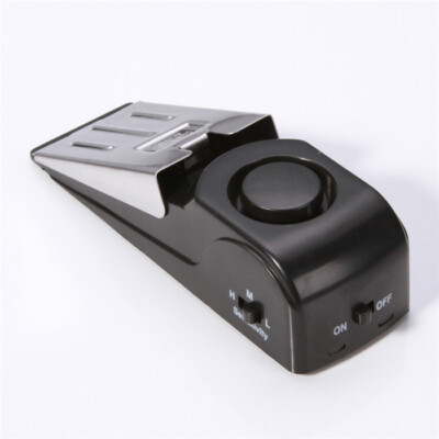 Home Portable Doorstop Alarm Wireless Safety Wedge Alert Travel Security System