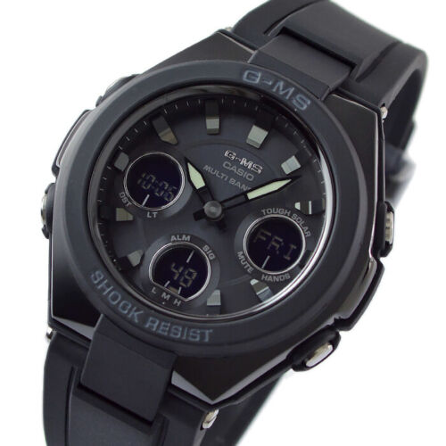 Pre-owned Casio Baby-g Msg-w100g-1ajf Gee Mizu Solar Radio Clock Ladies Watch From Japan