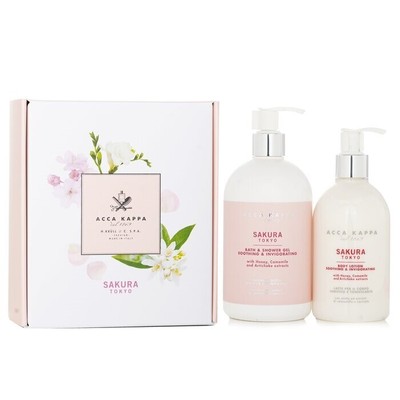 Acca Kappa Sakura Tokyo Body Care Gift Set: 2pcs Mens Other