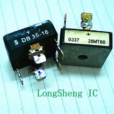 1pcs  DB35-16 Three-phase bridge rectifier; Urmax:1600V; If:35A; Ifsm:450A new #