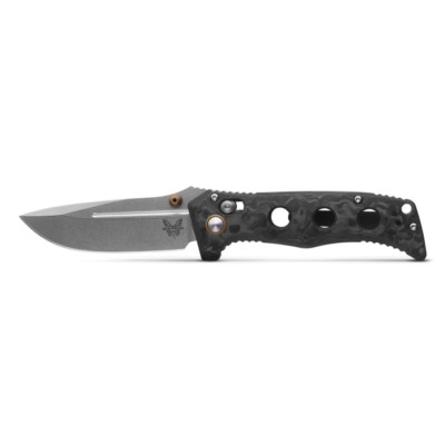Benchmade Knife Mini Adamas 273-03 Marbled Carbon Fiber Magnacut Pocket Knives