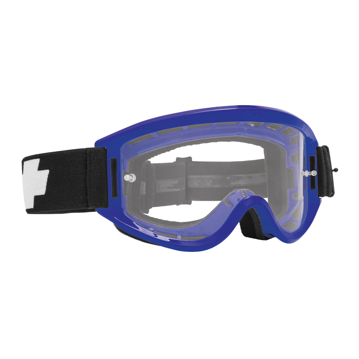 SPY Motocross Goggles Breakaway HD Clear Lens MX Off Road Goggles Blue