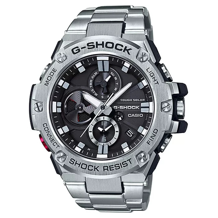 CASIO G-SHOCK G-STEEL GST-B600D-1AJF Black Men's Watch From Japan