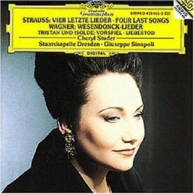 CHERYL/SINOPOLI,GIUSEPPE/SD STUDER - 4 LETZTE LIEDER/WESENDONCK-LIEDER  CD NEW