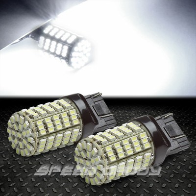 2X127 SMD 127SMD 7443 T20 БЕЛЫЙ 3528 СВЕТОДИОДНЫЙ ИНДИКАТОР ПОВОРОТА / СИГНАЛА ПОВОРОТА/ЗАДНЕГО ХОДА /ТОРМОЗА/СТОП-СИГНАЛА