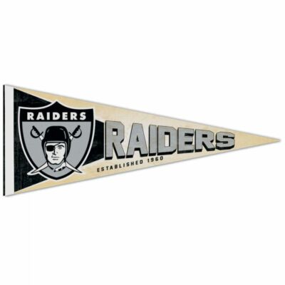 LAS VEGAS RAIDERS VINTAGE STYLE PREMIUM QUALITY PENNANT 12