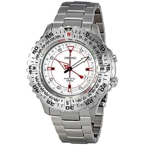 Pre-owned Seiko Kinetic Conceptual Multifunction Pilot's Watch 100m Ska421p1 Ska421p Ska42