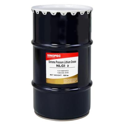 SINOPEC (EP2) EXTREME PRESSURE LITHIUM GREASE, NLGI 2 - 120LB. (16 GALLON) KEG