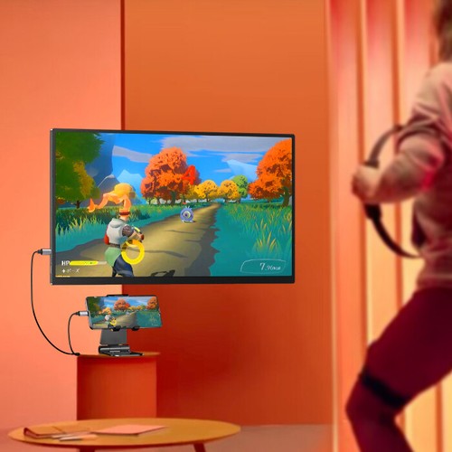 UPERFECT 18.5" 120HZ 1200:1 Portable Monitor Screen Display For PS5 6 RPi Laptop