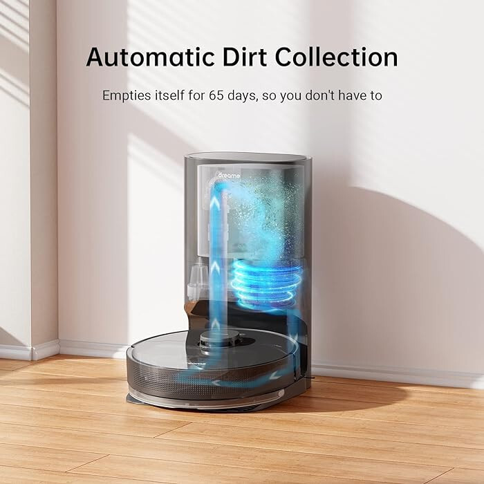 Dreame tech Z10 Pro Robot Vacuum Automatic Dirt Disposal-Empties Itself Alexa