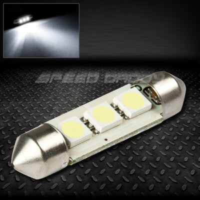 3 SMD 3SMD 39 ММ БЕЛЫЙ 5050 5055 СВЕТОДИОДНЫЙ АВТОМОБИЛЬНЫЙ ВНУТРЕННИЙ КУПОЛ 12 В ЛАМПОЧКА НАКАЛИВАНИЯ ЛАМПА
