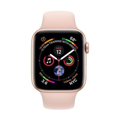 Apple Watch Series 3 GPS Rose Gold Pink Sand Sport Band 38mm A1858 MQKW2LLA BOX
