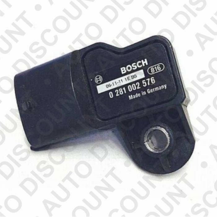 Capteur De Pression Bosch Map Sensor Gaz Echappement, 0281002576