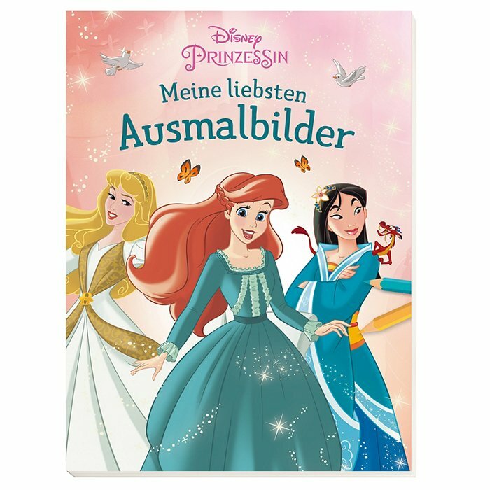 Disney Prinzessin - Meine liebsten Ausmalbilder