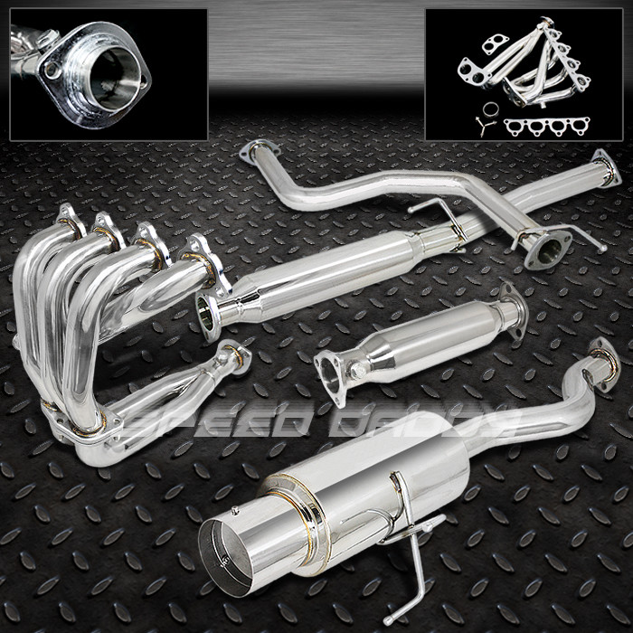 Car Truck Exhaust Systems 92 00 Civic 2 4 Door Full