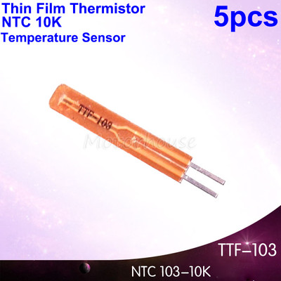 5PCS NTC10KB3950K Ultra Thin Film Thermistor NTC 10K Temperature Sensor 3950K