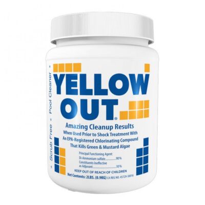 Coral Seas Yellow Out Swimming Pool Algae Shock Water Clarifier - (Various Size)