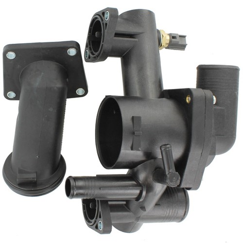 JAGUAR OEM 0306 XK8 4.2L V8Engine Coolant Thermostat Housing AJ89486