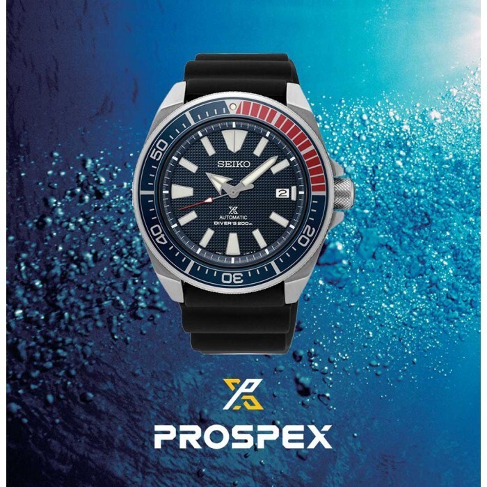 Pre-owned Seiko Prospex Automatic Srpb53k1 Samurai Dive Watch Free Fedex