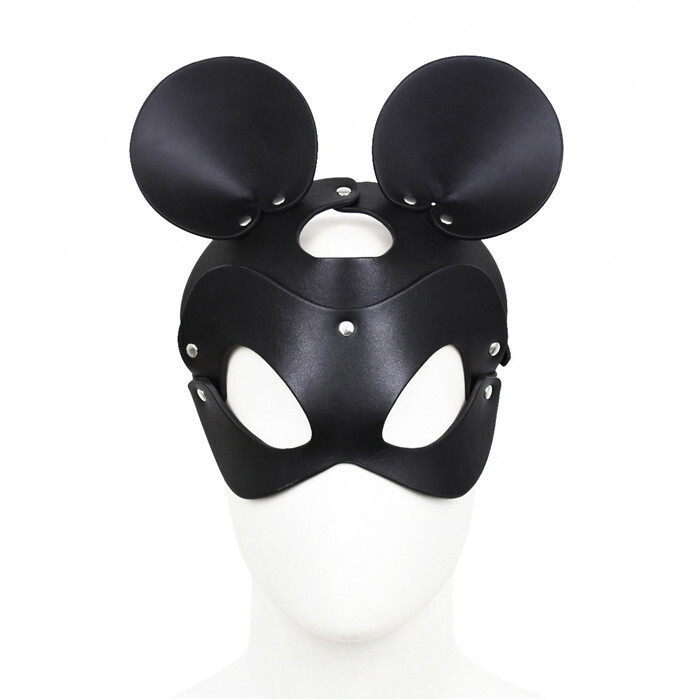 Sexy Lingerie Bunny Hot Leather Animal Mask Exotic Headgear Slave UK HALLOWEEN - Picture 5 of 7